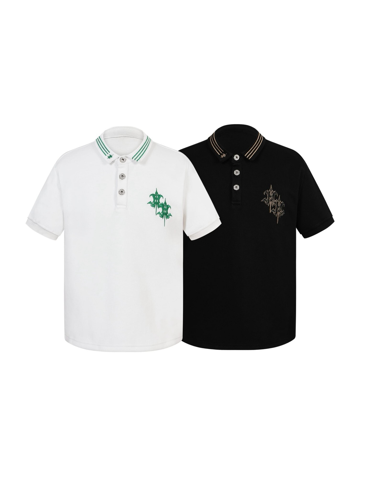 ATONE STUDIO 皇家刺繡Logo 山羊圖騰Polo短袖 Classic Piqué Polo
