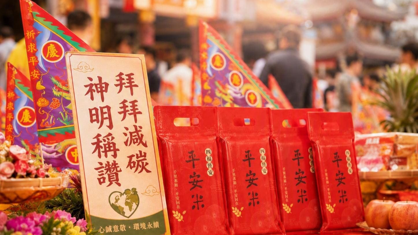 代替燒有哪些做法?普渡拜拜以米代金環保又誠心