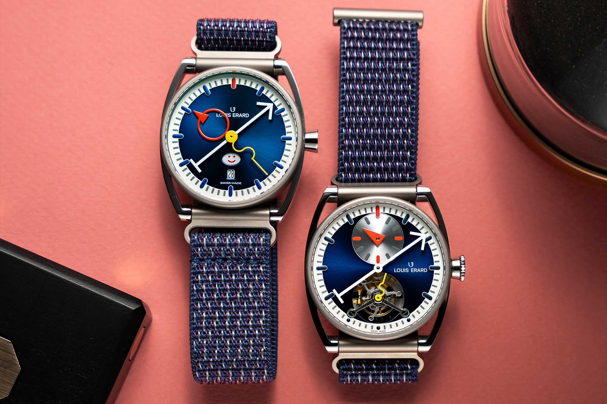 Louis Erard,聯名款,Louis Erard x Alain Silberstein,Tourbillon Régulateur, Hall of Fame,Manuel Emch,smile day,day/date