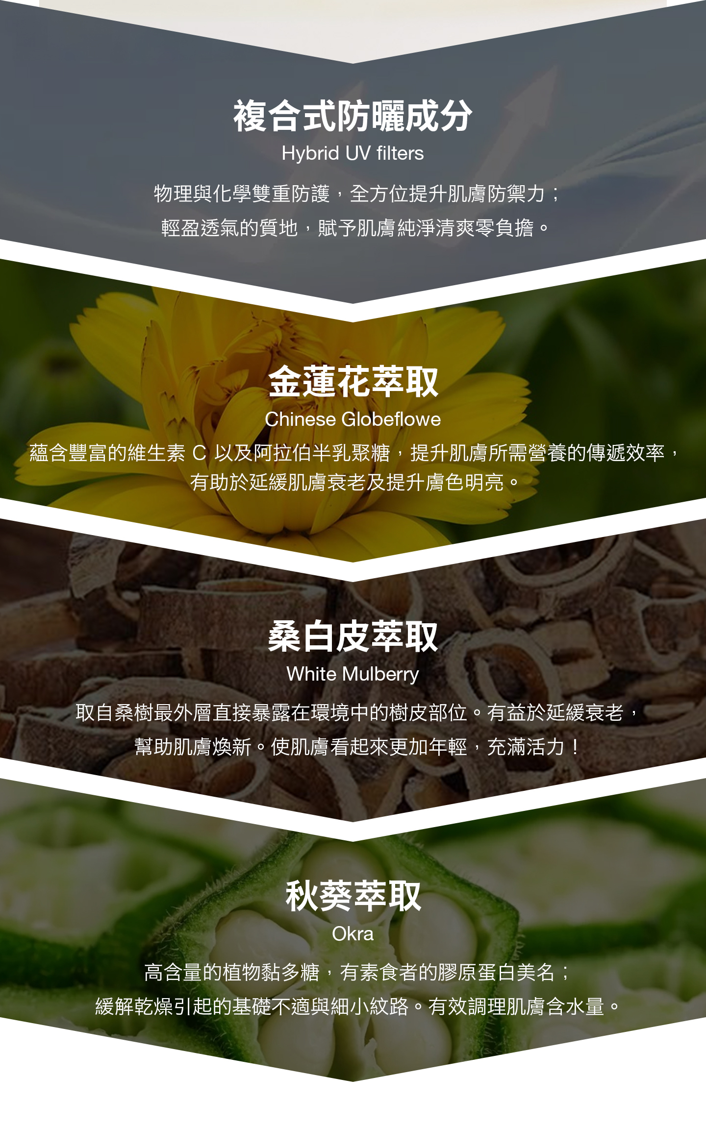 nomel 全天・輕盈隔離乳 塗抹於臉部頸部使用方式示範圖