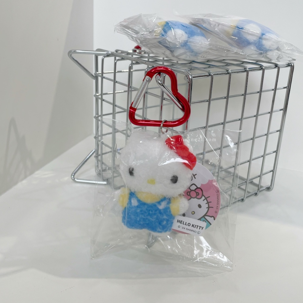 SANRIO 三麗鷗 迷你 毛茸茸款 吊飾 愛心扣