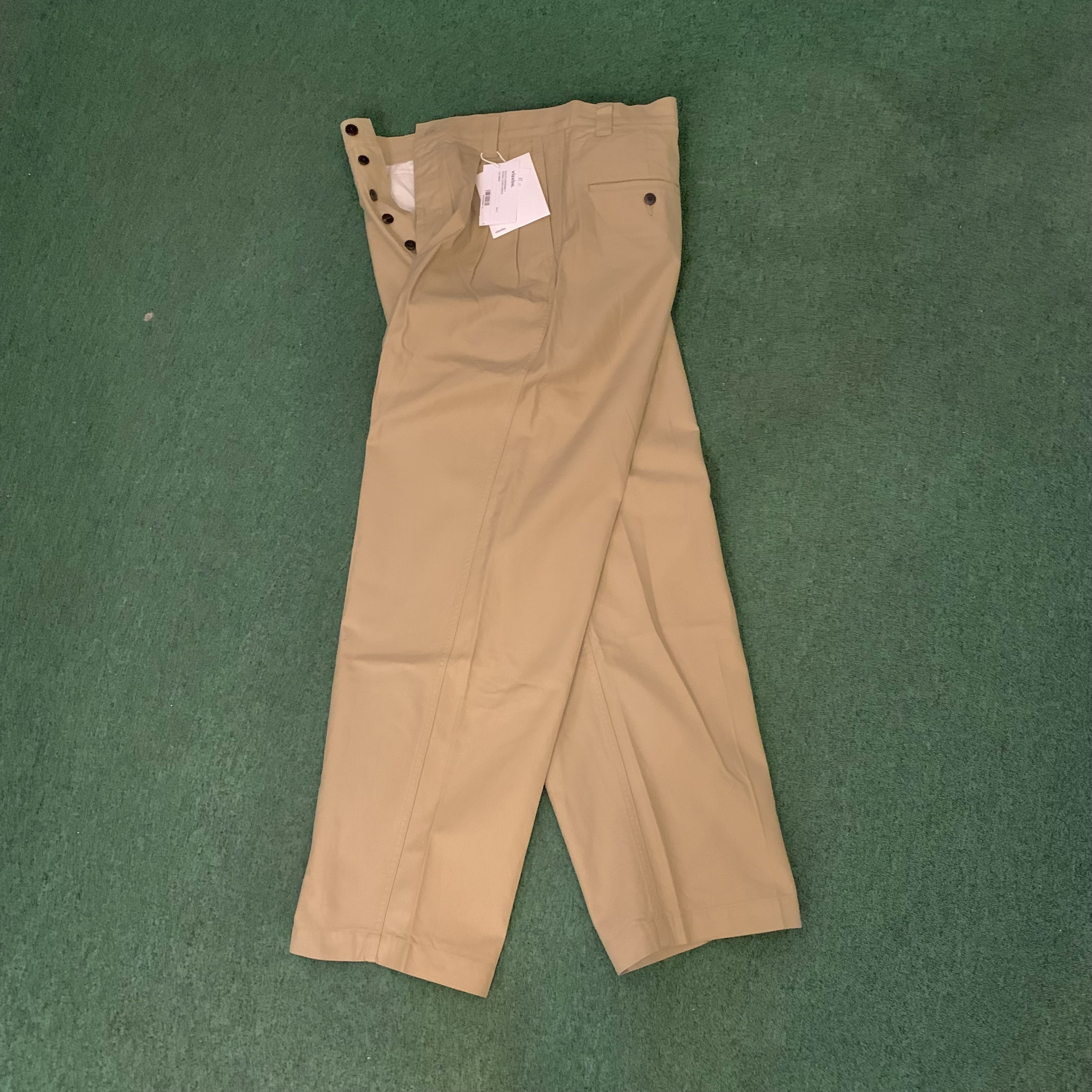 LAST SALE: VISVIM RUSSO CHINO PANTS - BEIGE SIZE 2 IN STOCK NOW (現貨發售中)