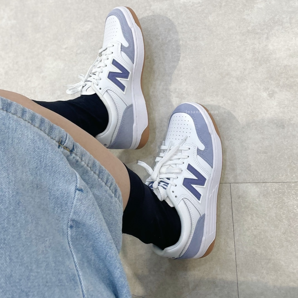 NEW BALANCE 480 白紫 復古 休閒 焦糖底 BB480LXB