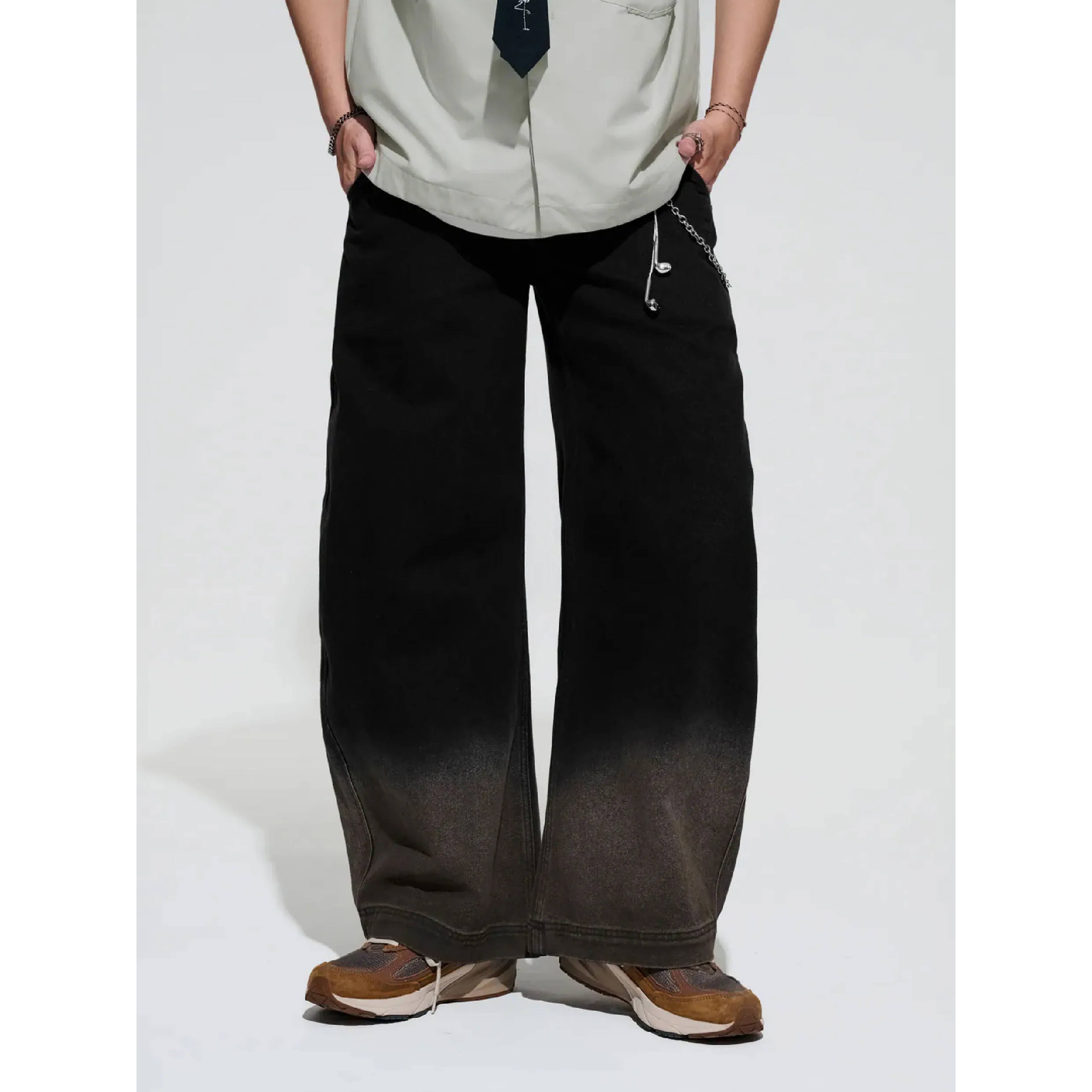 MELSIGN Washed Denim Jeans
