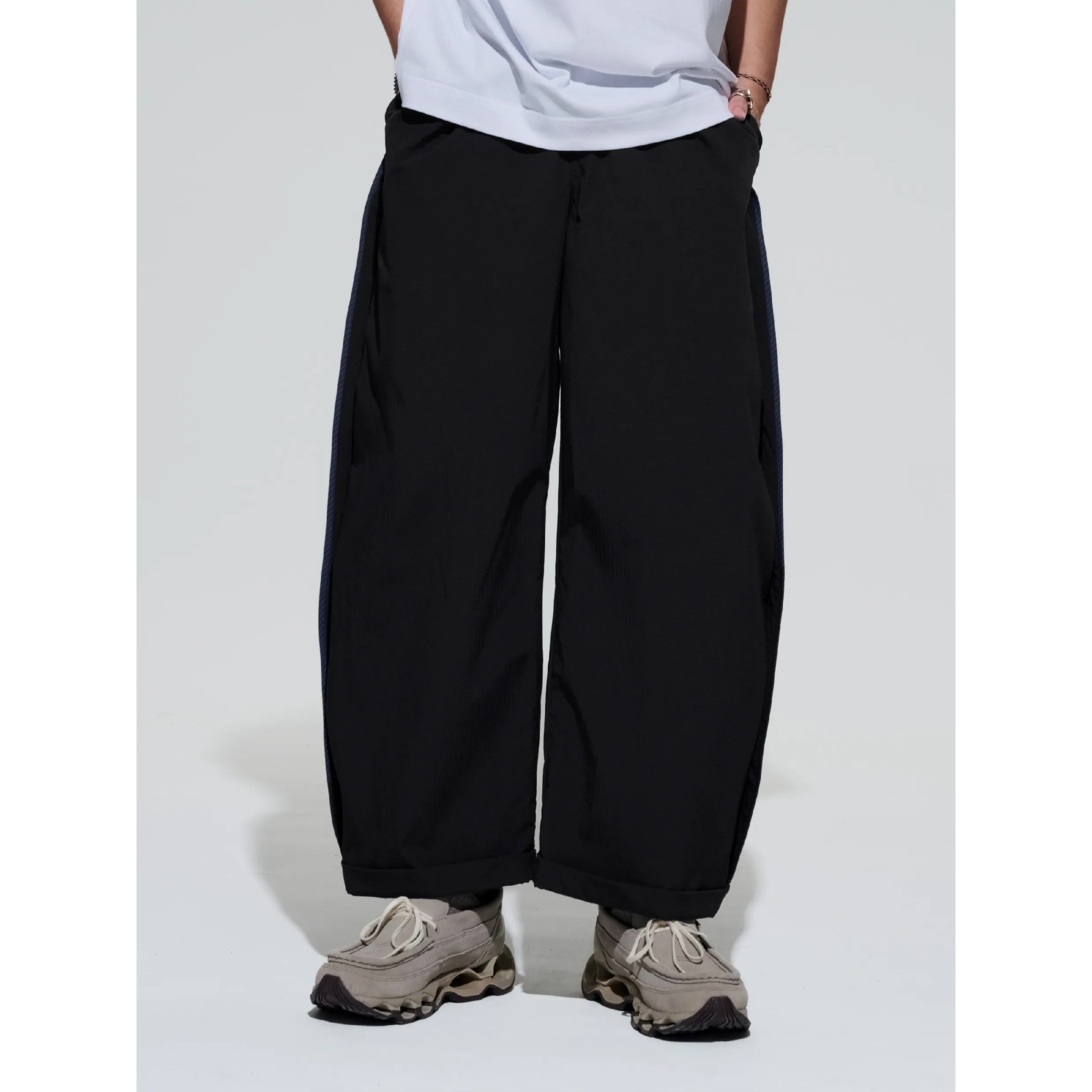 MELSIGN Plaid Track Pants