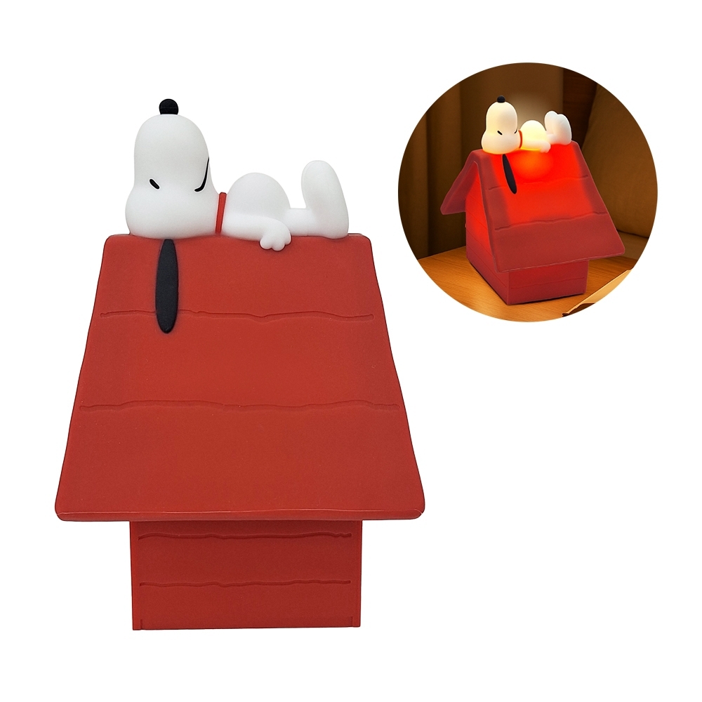 【SNOOPY史努比】紅屋造型聲控燈