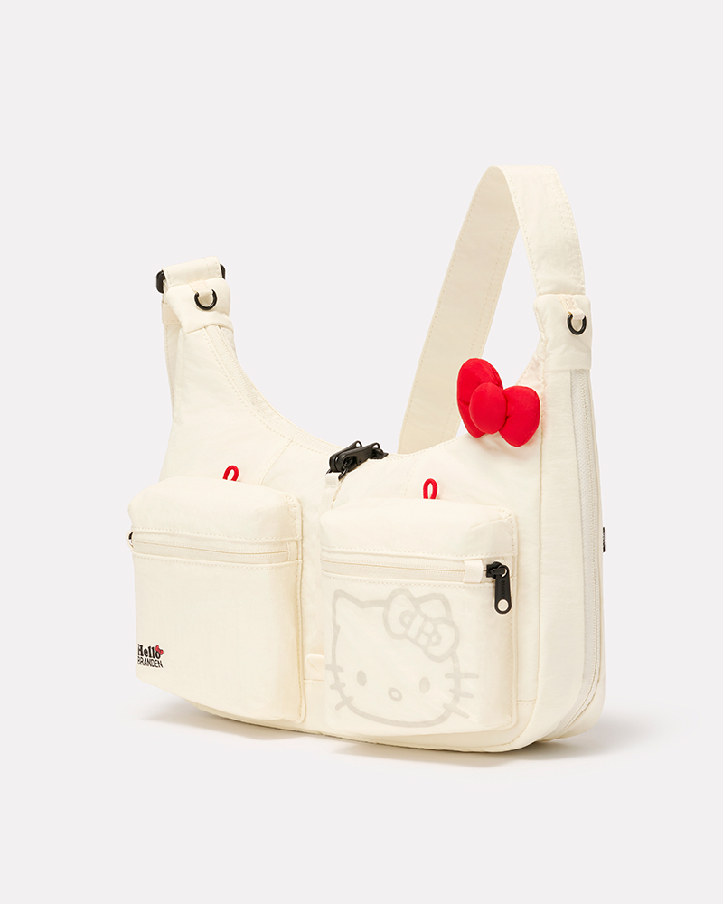Hello Kitty Limited Edition Safe Plus Cross Bag（Ivory）