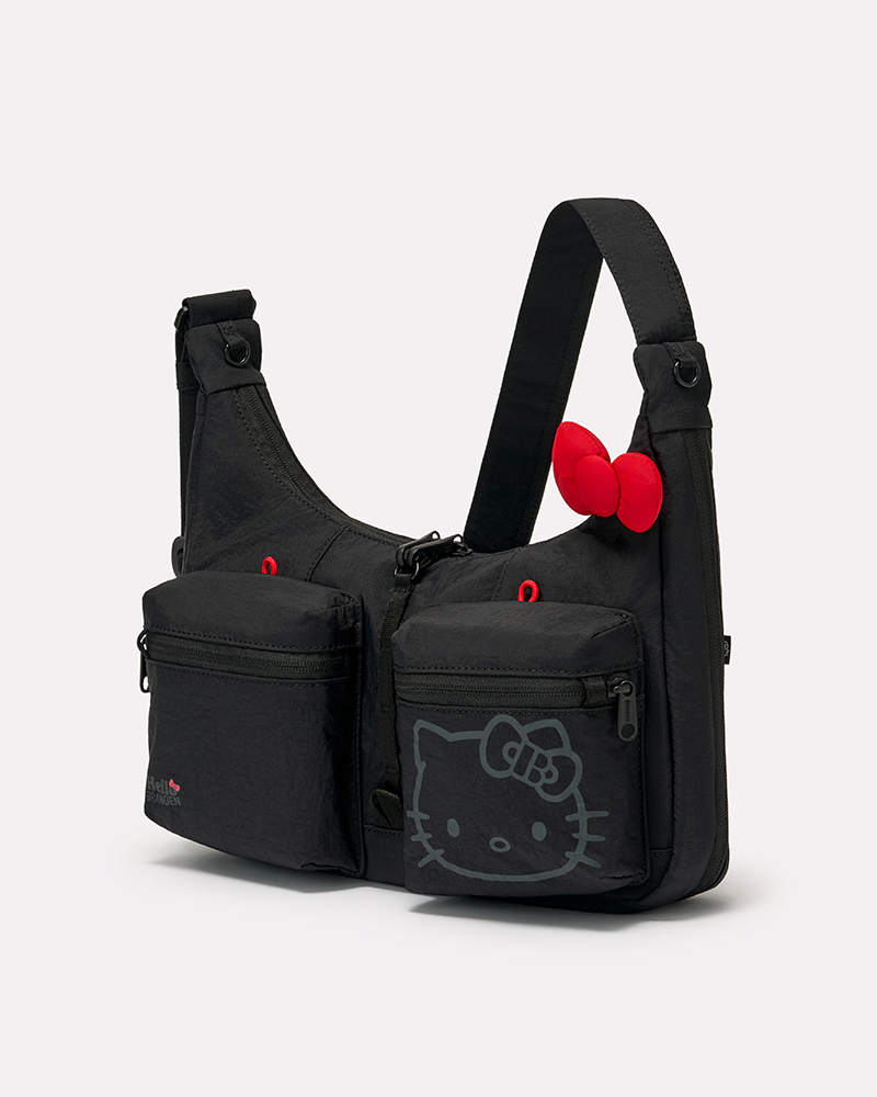 Hello Kitty Limited Edition Safe Plus Cross Bag（Black）