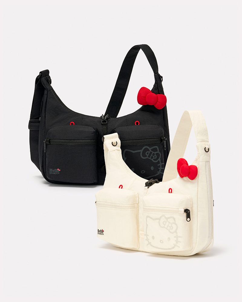 Hello Kitty Limited Edition Safe Plus Cross Bag（Black）
