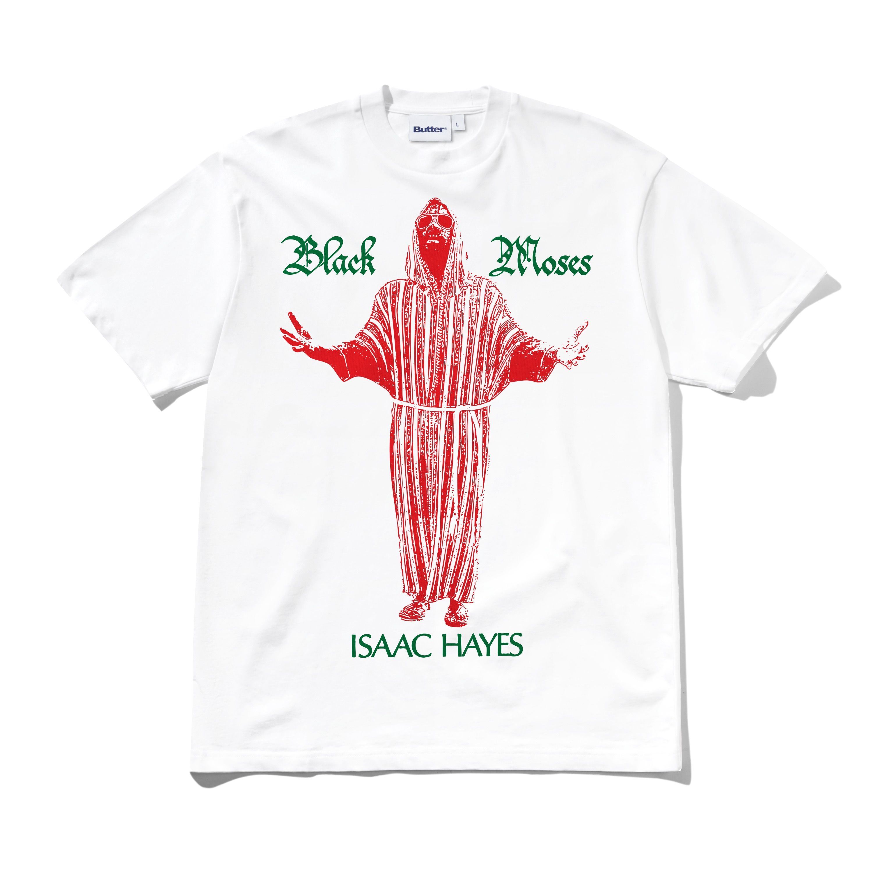 Butter goods - Black Moses Tee White