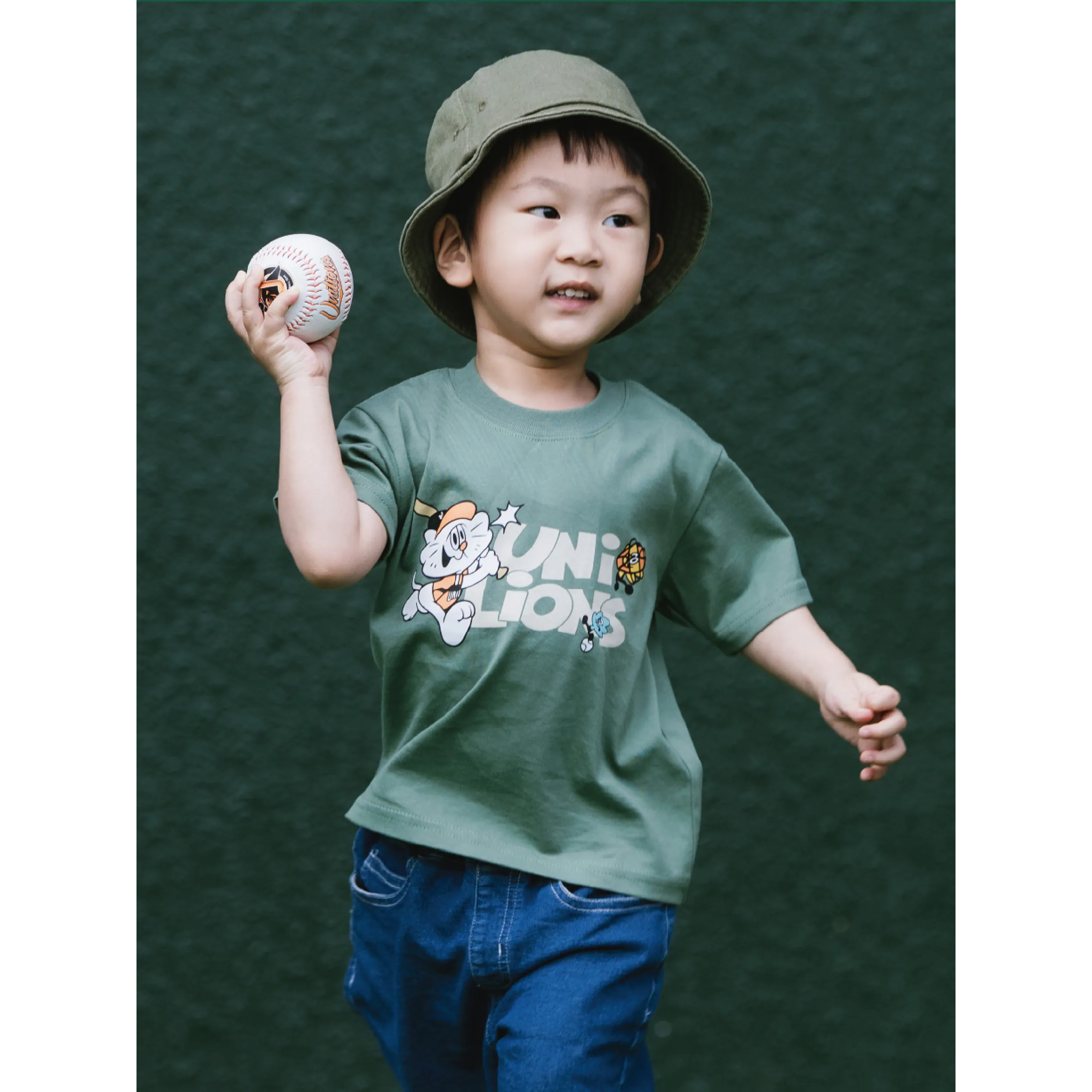 WODEN® x UNILIONS x YAMAMA Swing Kid Tee