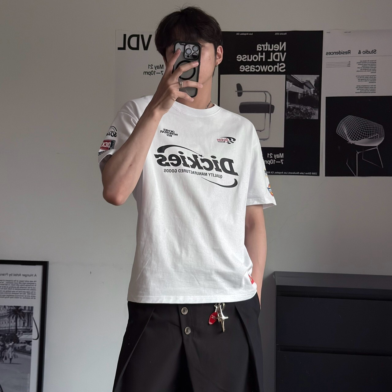 （現貨）Dickies 復古賽車 多標logo 短T DKU262NKTXT6