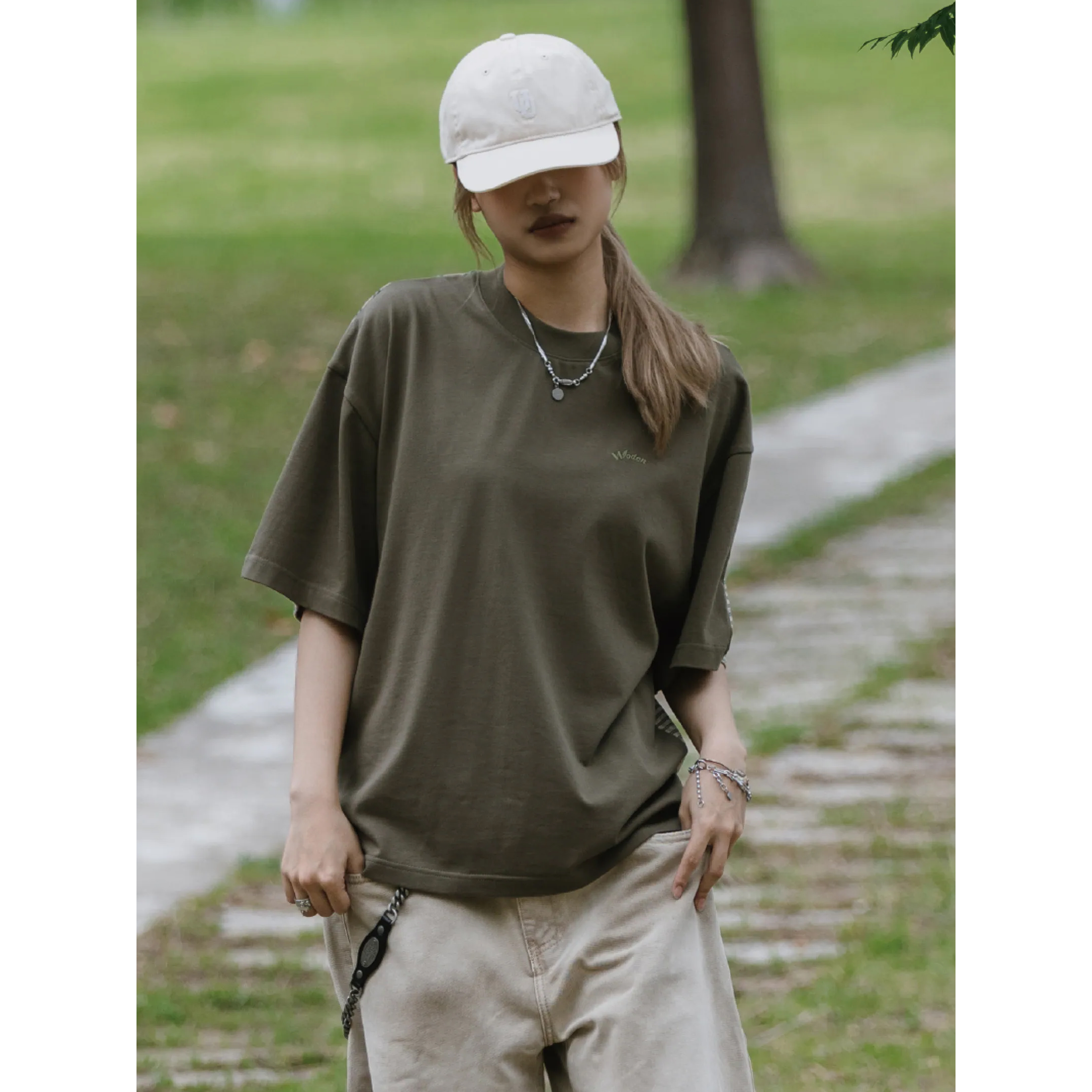 WODEN® Mouse Striped Tee 老鼠印花 條紋短Tee