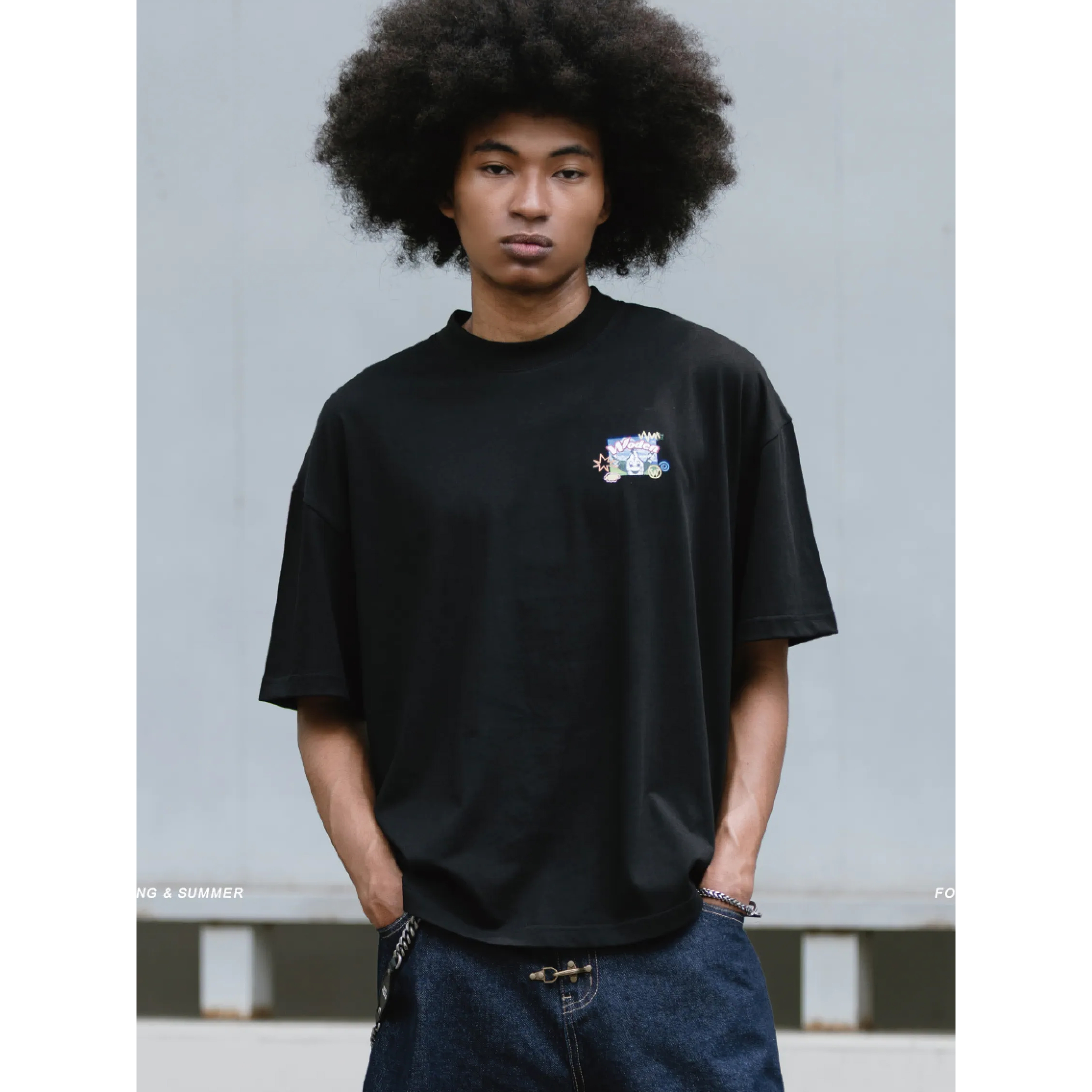 WODEN® Foam Printing Sing Tee 印花短Tee