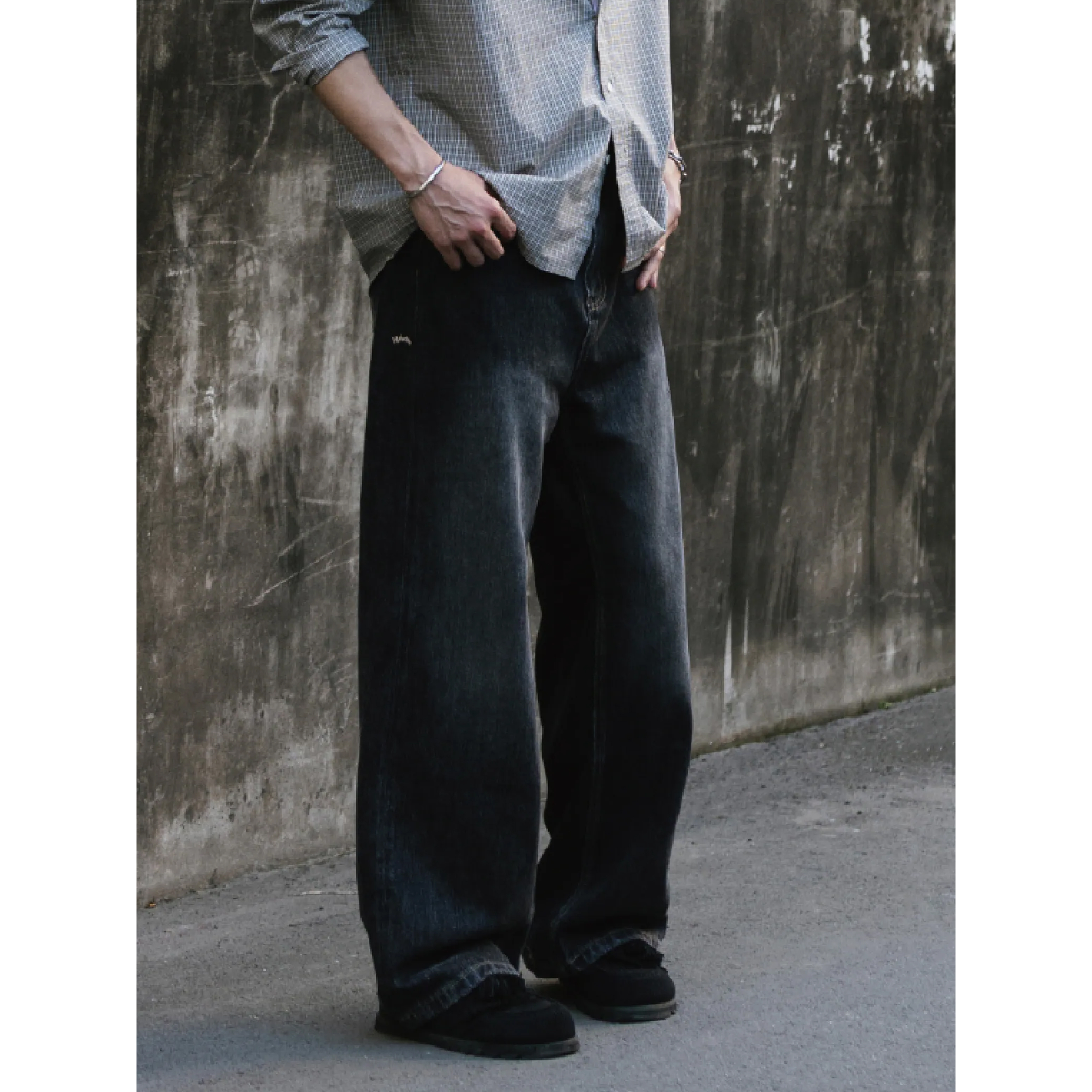 WODEN® Wash Straight-Leg Jeans 水洗 直筒牛仔長褲