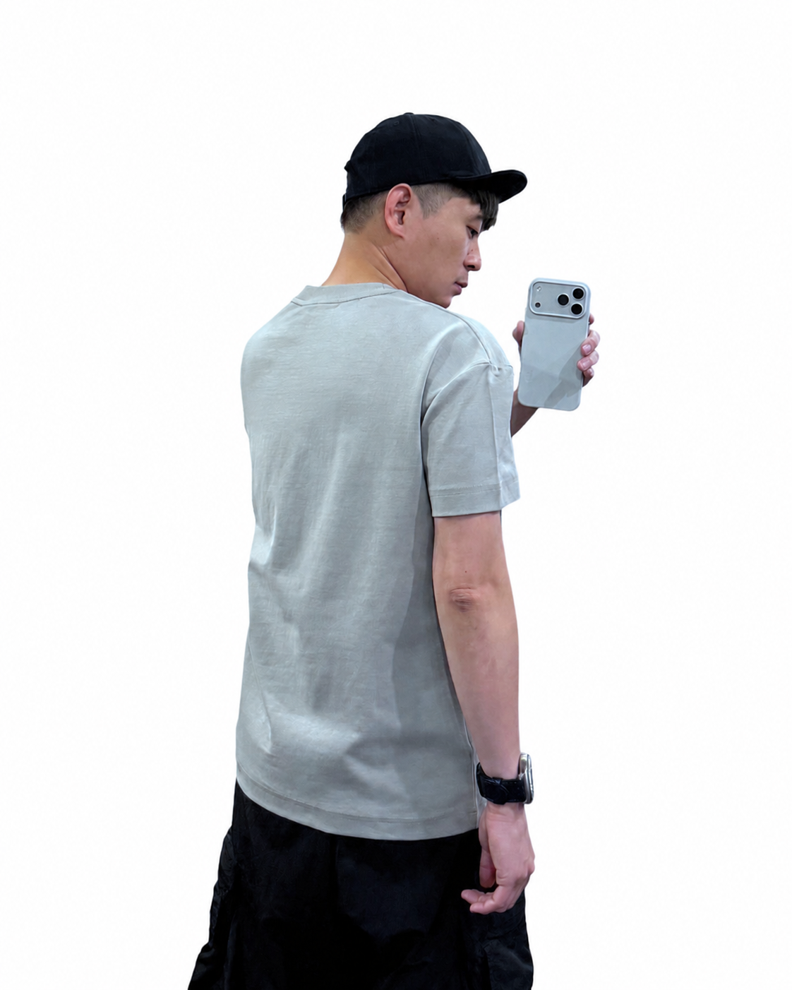 『新品上市』重磅原色全素絲光棉短T(NOF2604Z8103)-卡其