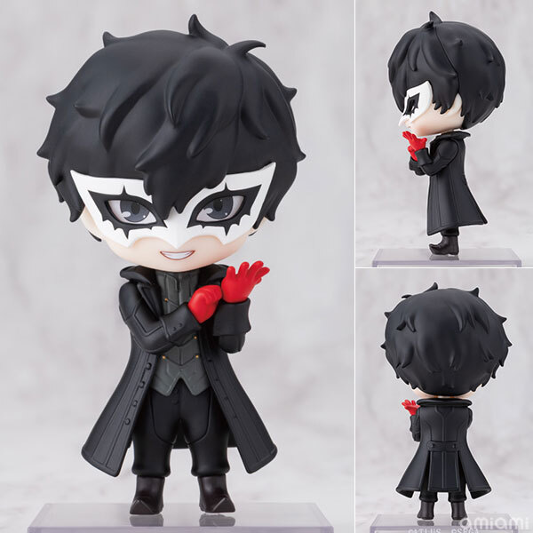 預訂 2月  Kotobukiya  女神異聞錄5 皇家版 Joker 雨宮蓮 主角 OSHI WORKS Mini Persona 5 Royal Joker Complete Figure Pre-order
