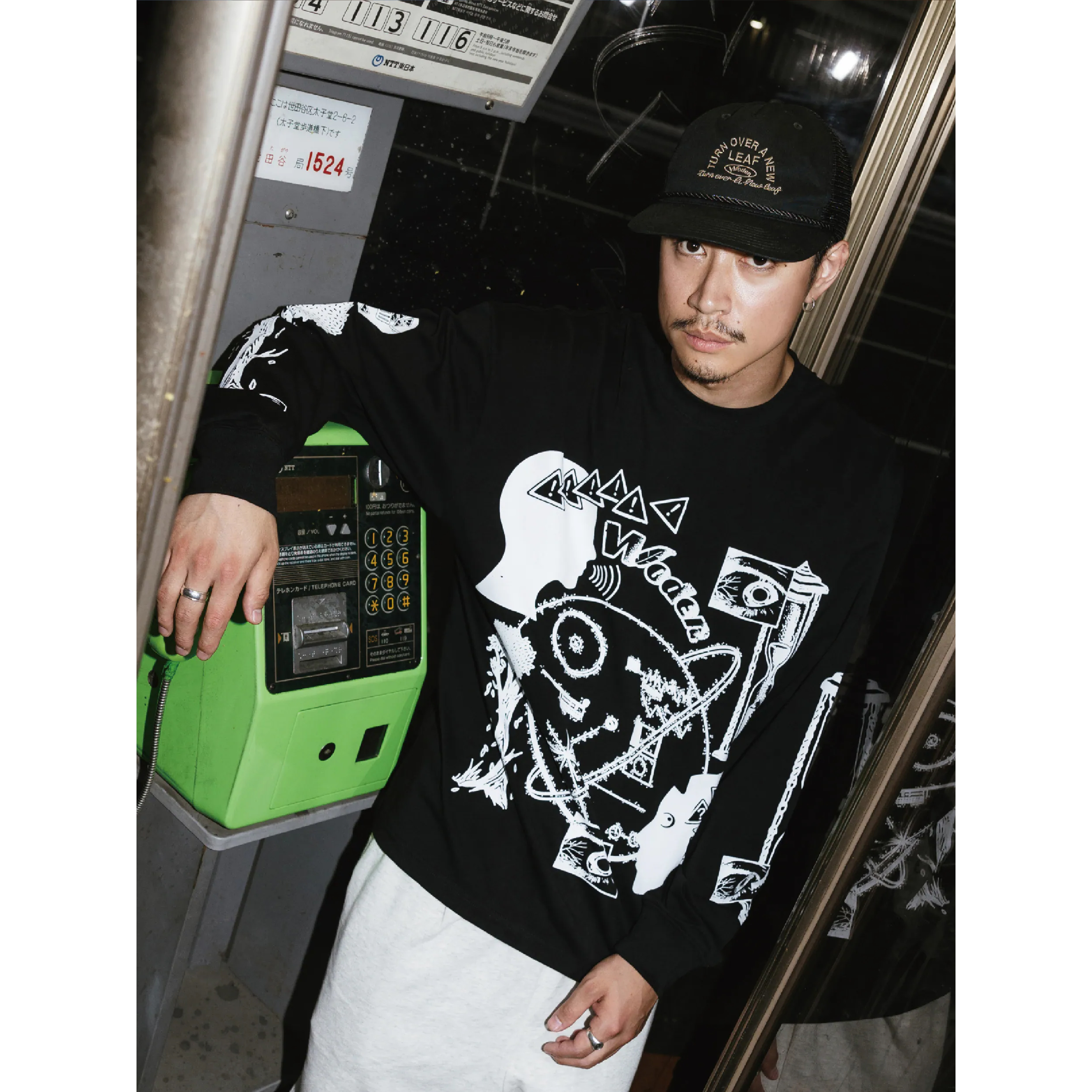 WODEN® Digtal Totem L/S Tee 數位圖騰長袖Tee