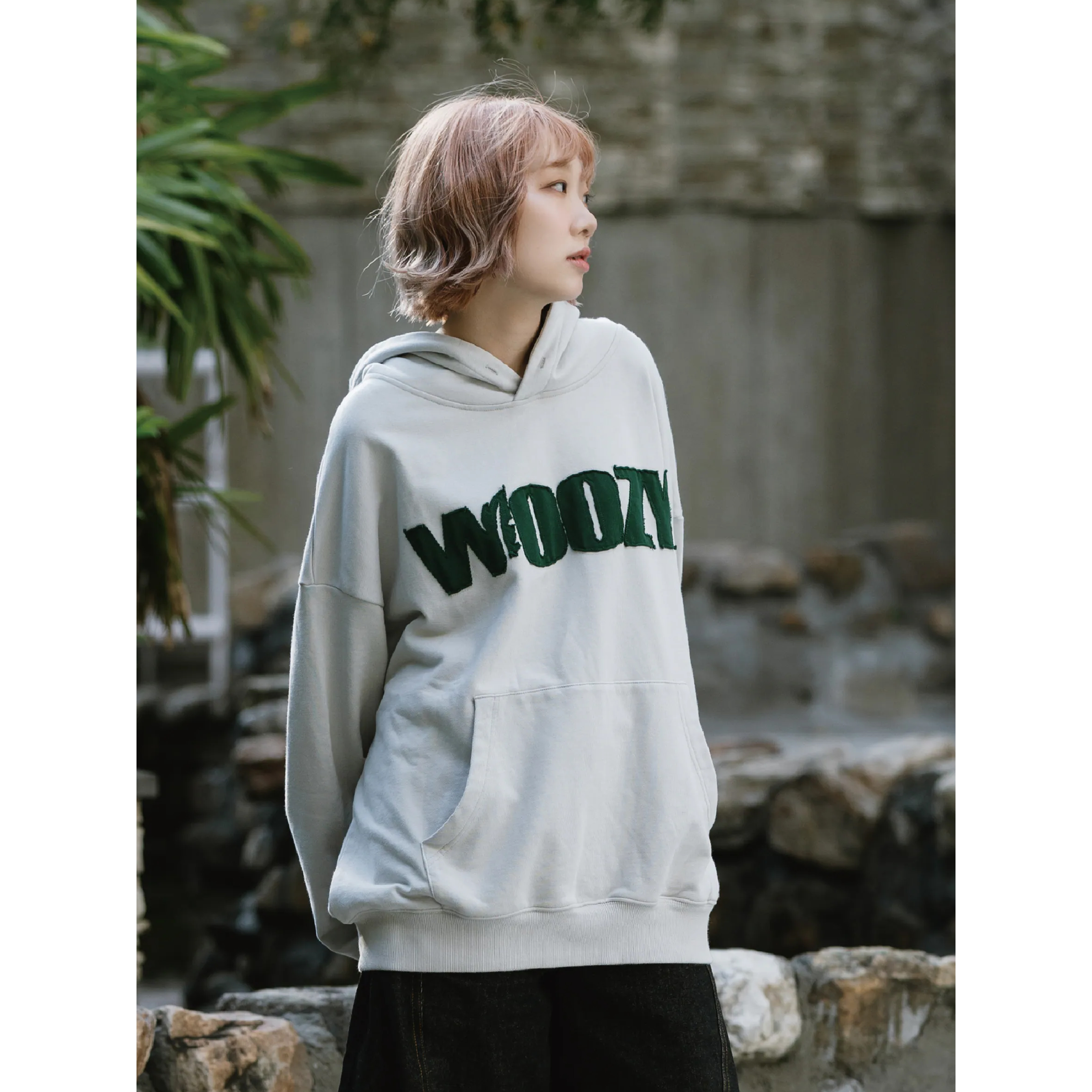 WODEN® Patch Logo Hoodie 貼布Logo帽Tee
