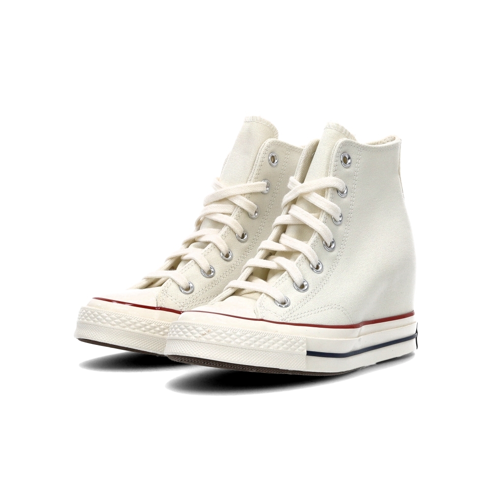 Converse Chuck 70 Wedge Hi 女鞋 白色 帆布鞋 高筒 內增高 休閒鞋 A12562C