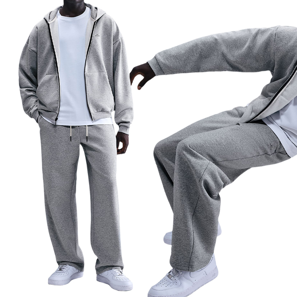 Nike As M Nk Tf Si Brsh Open Hem Pa 男款 灰色 抽繩 長褲 IM6334-063