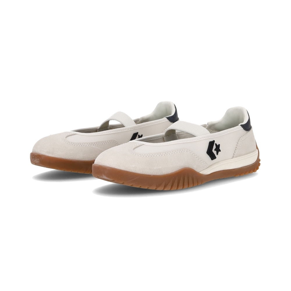 Converse Run Star Trainer Ballet 女鞋 米白色 麂皮 芭蕾舞鞋 休閒鞋 A16250C
