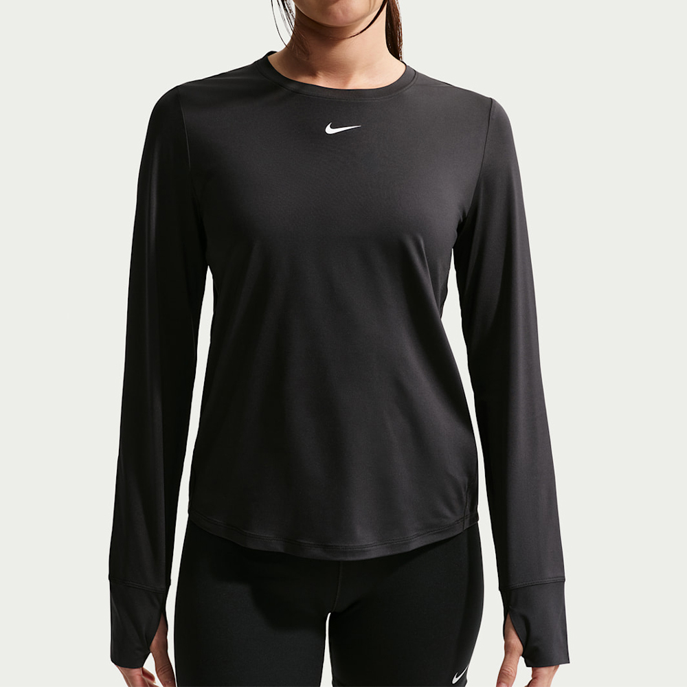 Nike One Classic Df Ls Top 女款 黑色 吸濕 排汗 運動 訓練 長袖 FN2802-013