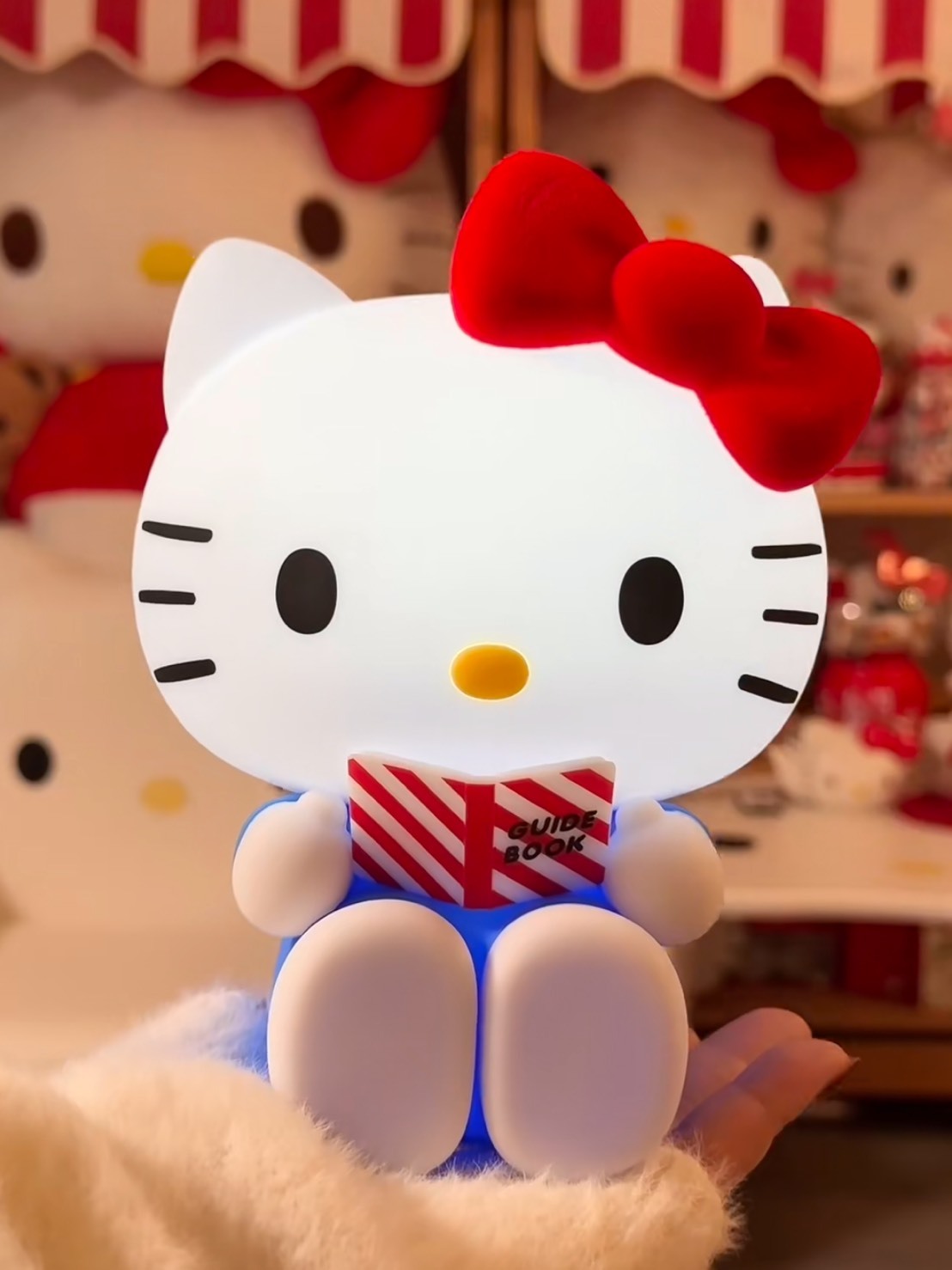 正版授權 SANRIO 三麗鷗 HELLO KITTY 拍拍小夜燈