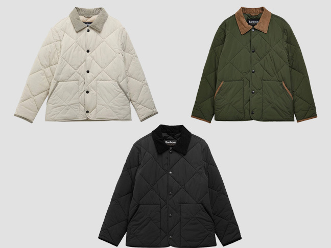 [現貨] Barbour Modified Short Liddesdale Quilted Jacket| 3 Colors