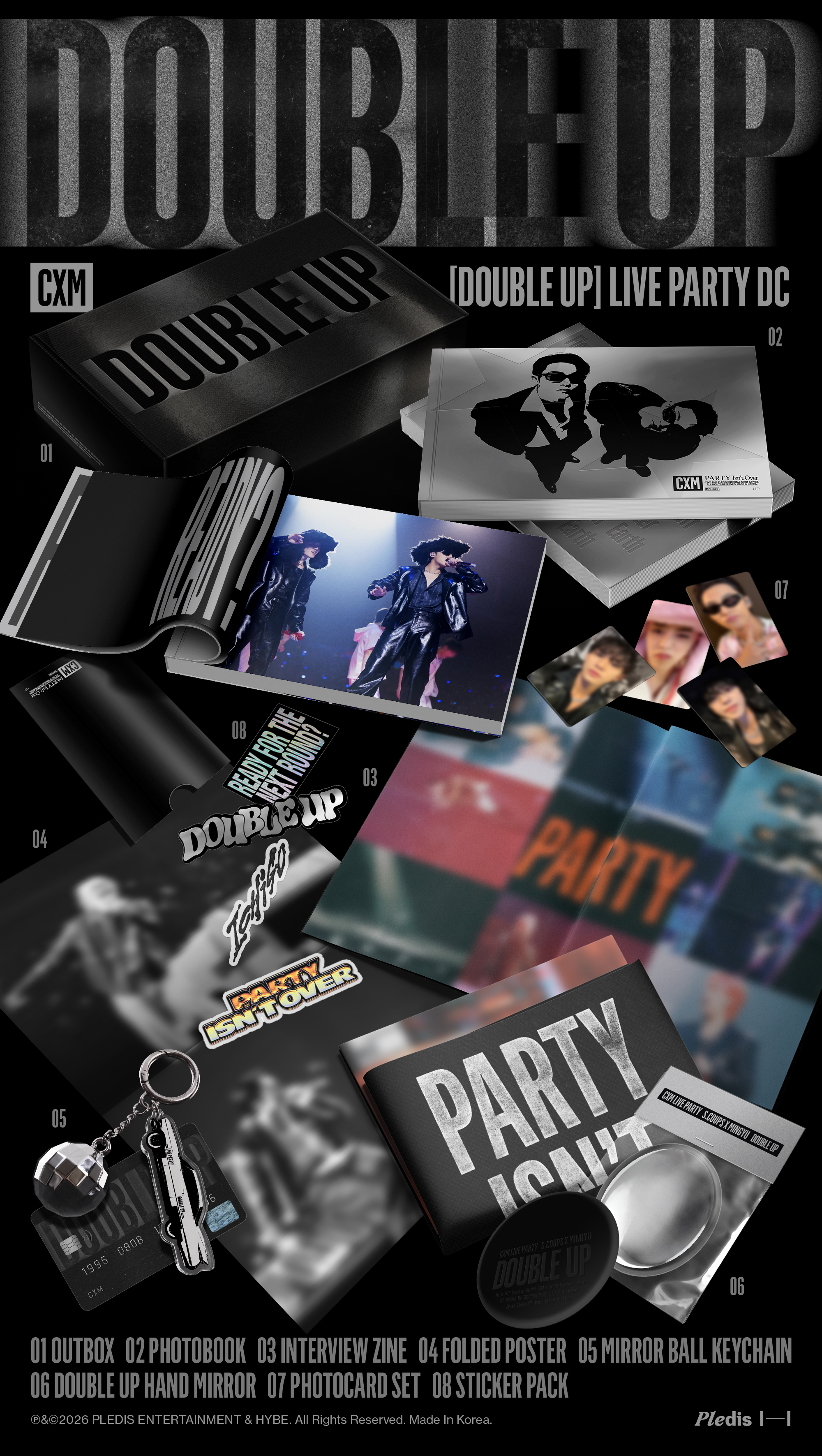 預購｜SEVENTEEN CxM [DOUBLE UP] 仁川場LIVE PARTY DC