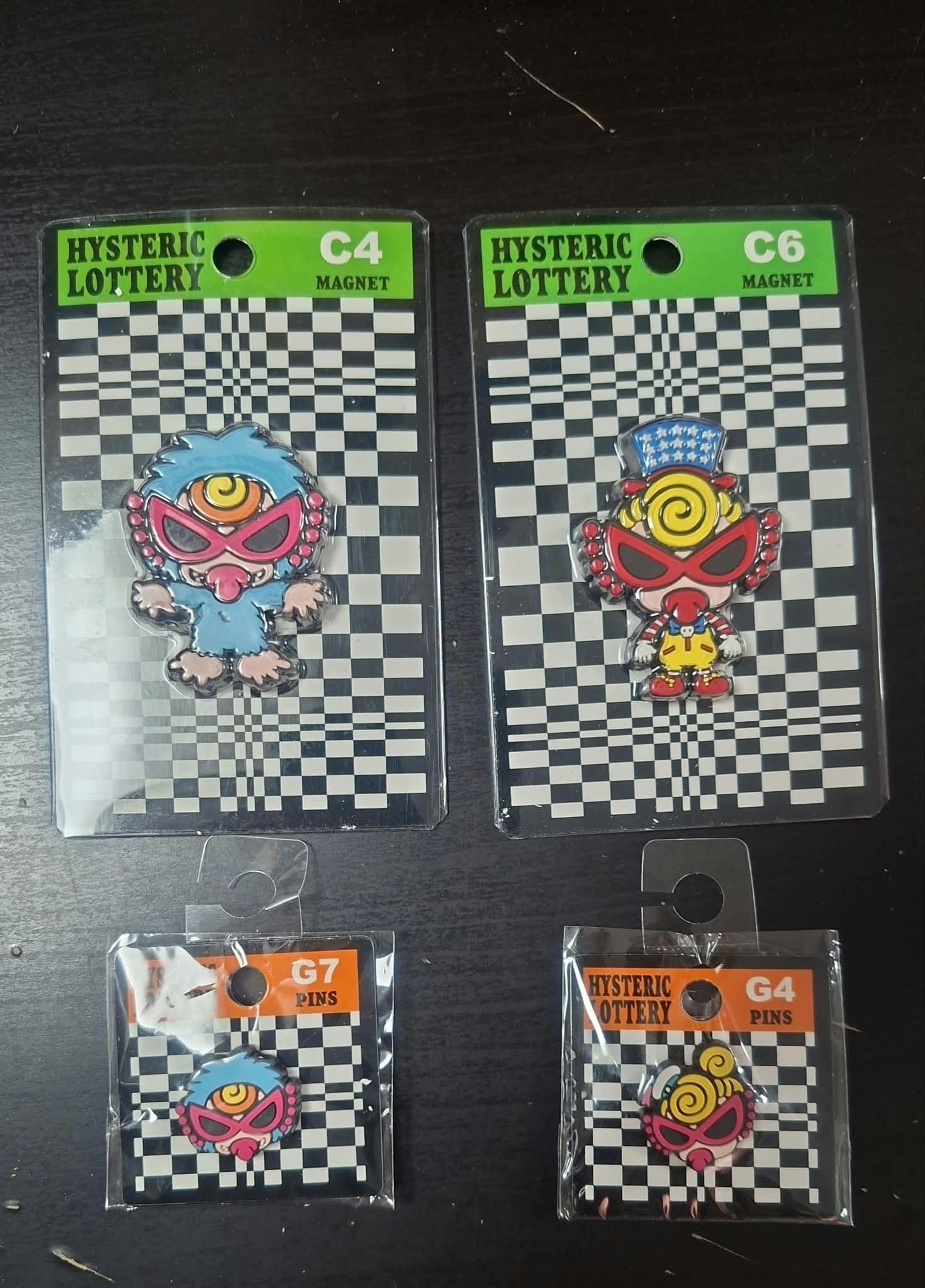 Hysteric Mini 磁石/PINS,清貨貨品,不設退換,(J268 HY406)
