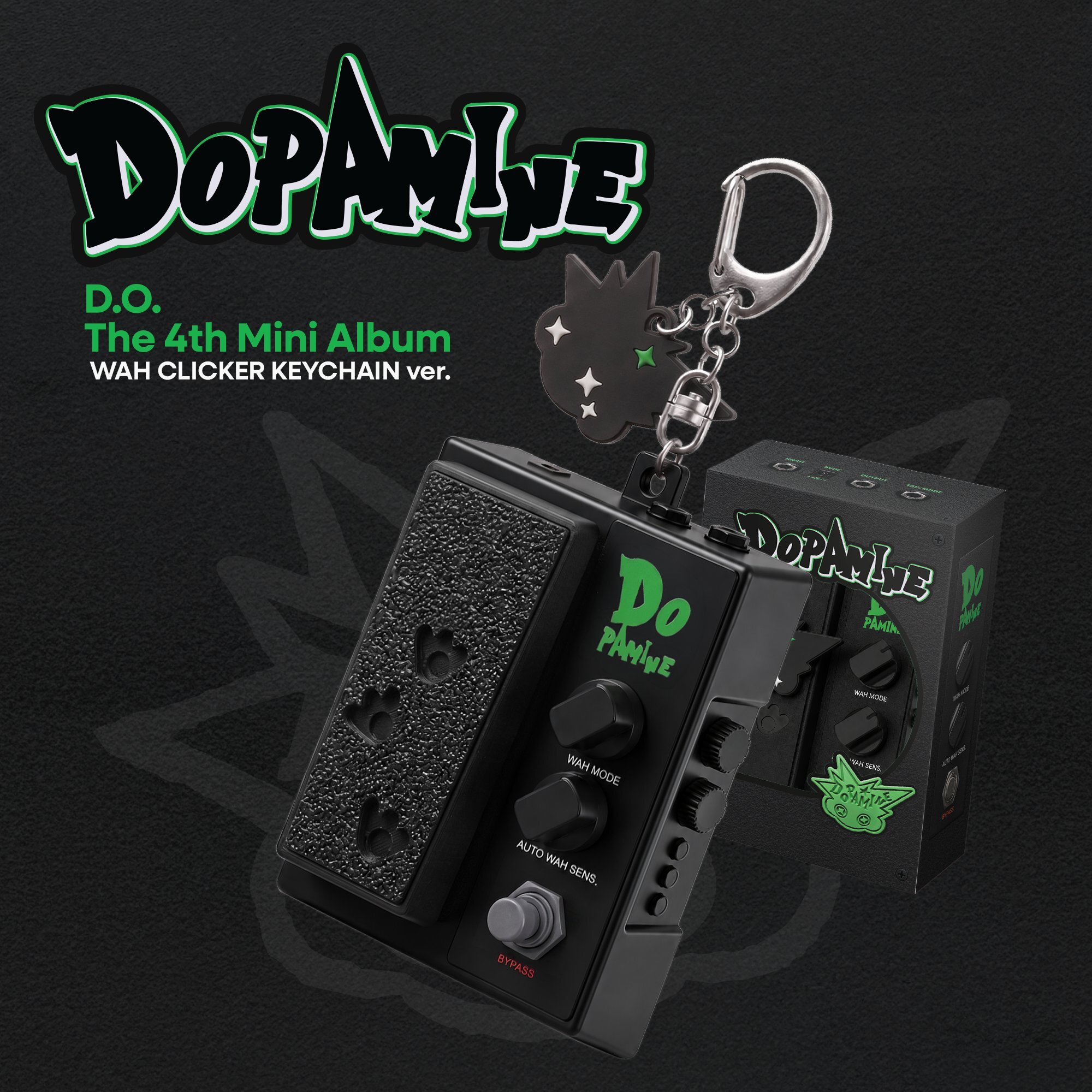 預購｜都敬秀 D.O. 迷你四輯 [DOPAMINE] 限量版 WAH CLICKER KEYCHAIN ver.