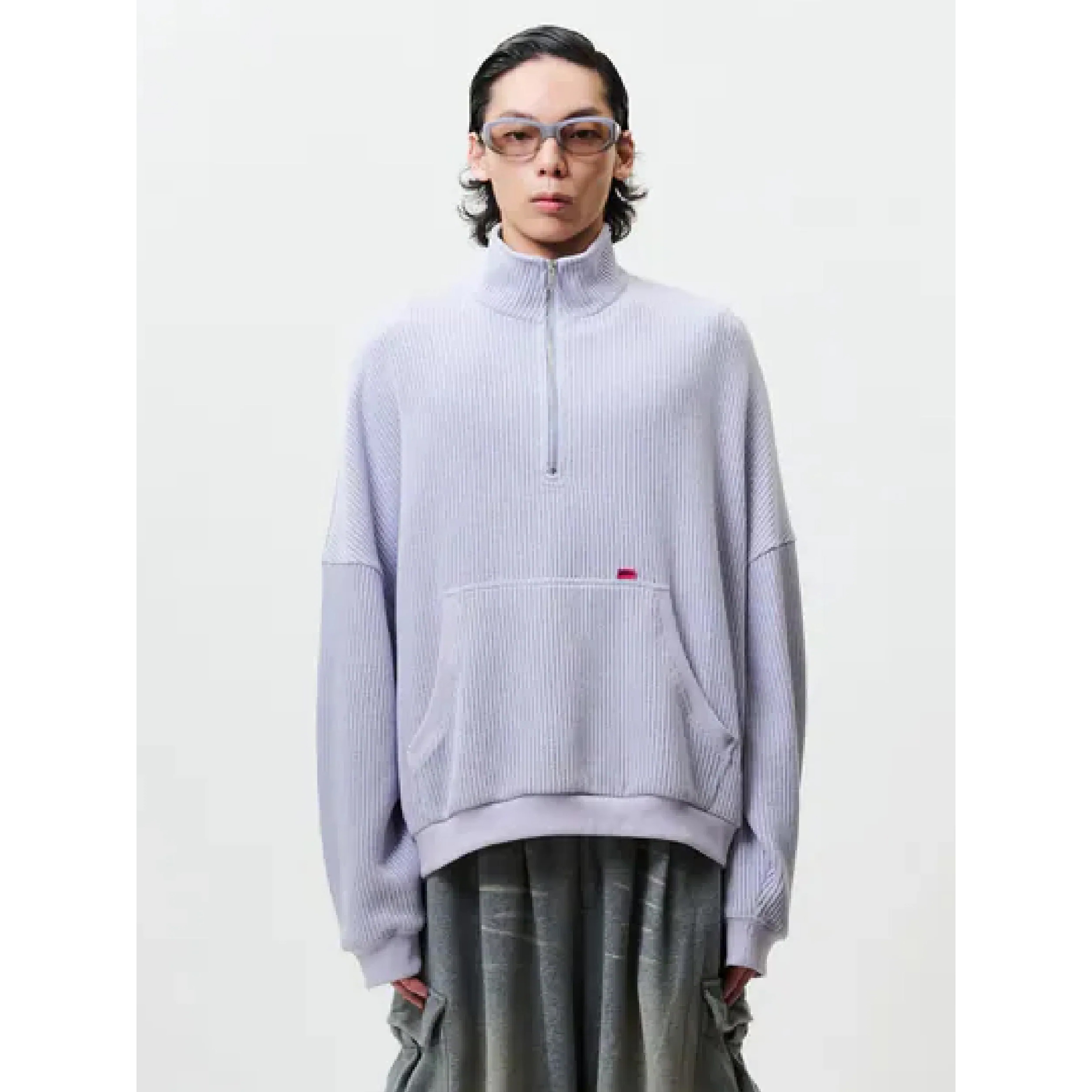 WTNC Half-Zip Sweater Purple [TNS002]