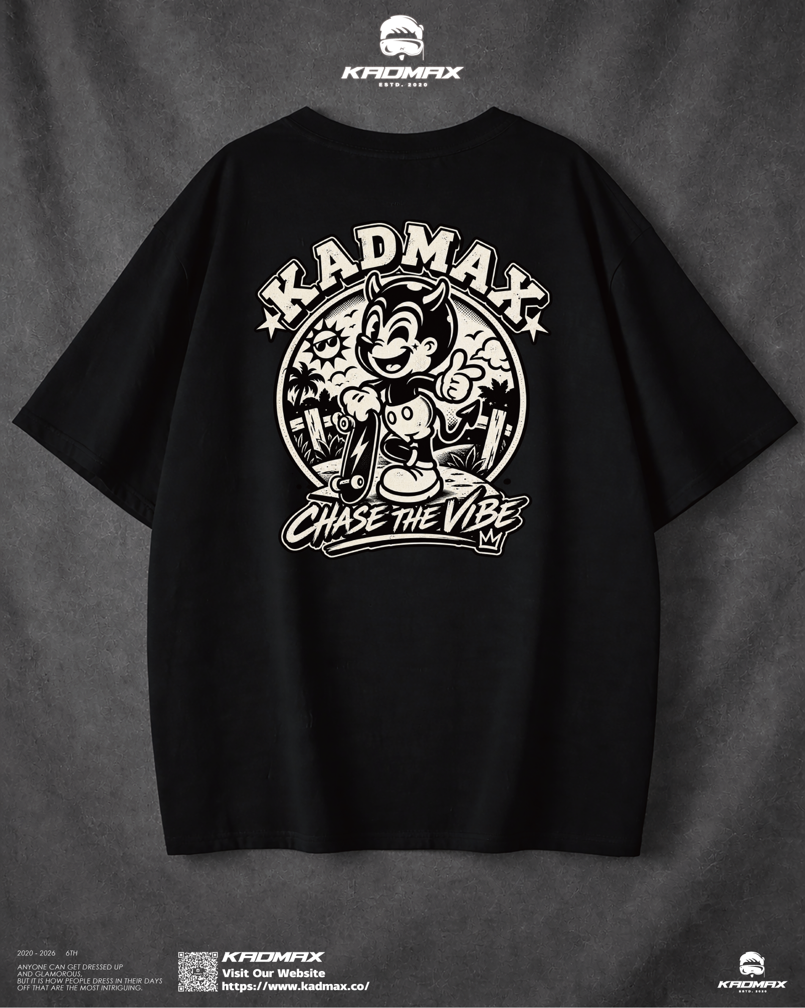 KADMAX大尺碼-KADMAXKEY短袖TEE〈KMSS2618〉