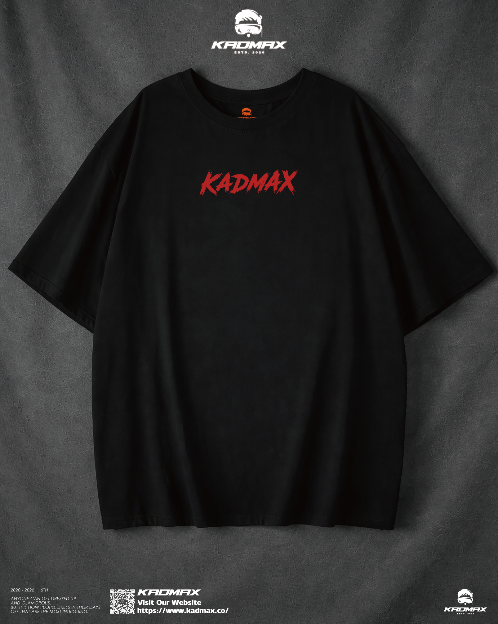 KADMAX大尺碼-海洋越野短袖TEE〈KMSS2619〉