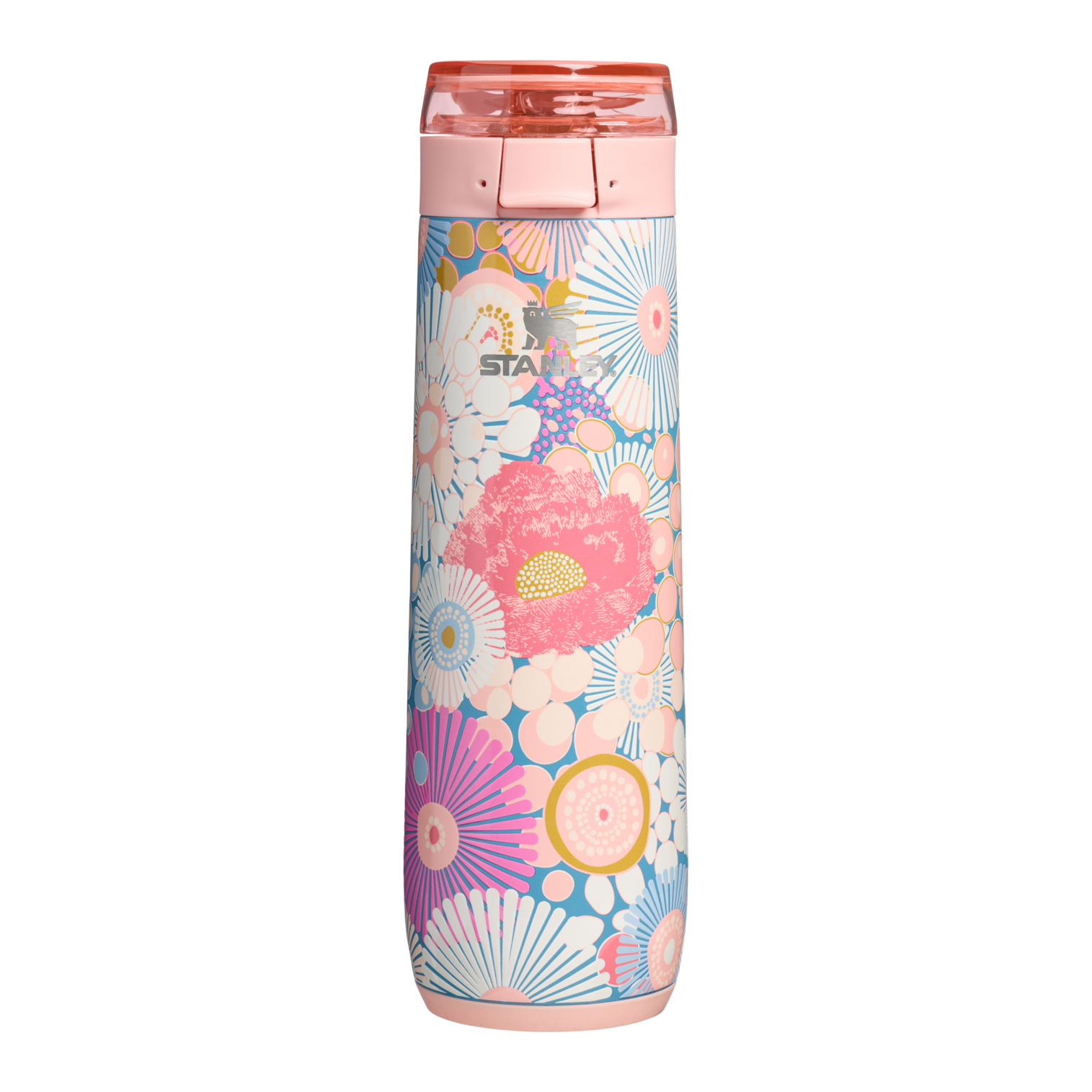 STANLEY FLOWSTATE SPRING BOTTLE 20OZ Sorbet Wildflower