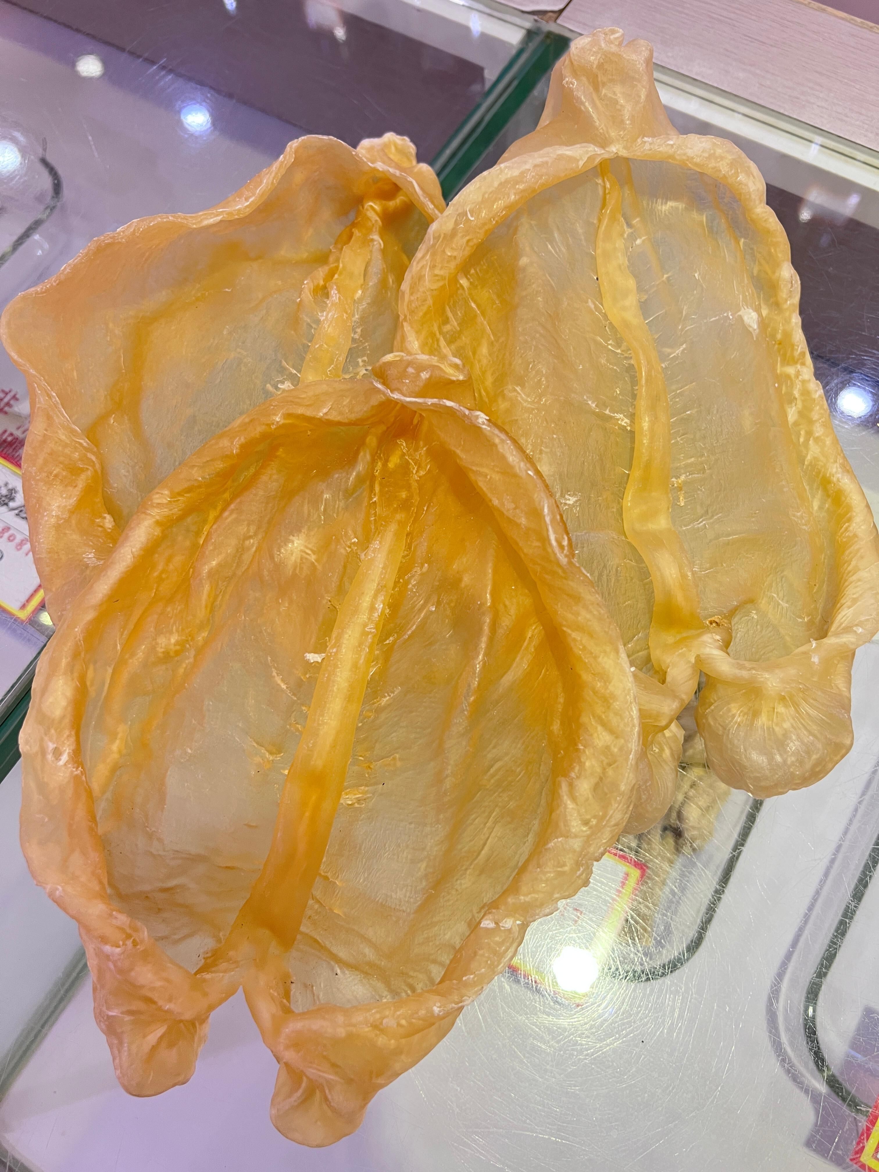 DX035 頂級花膠 600g (+-5%）3隻 600g (1斤) 儲存方式:常溫