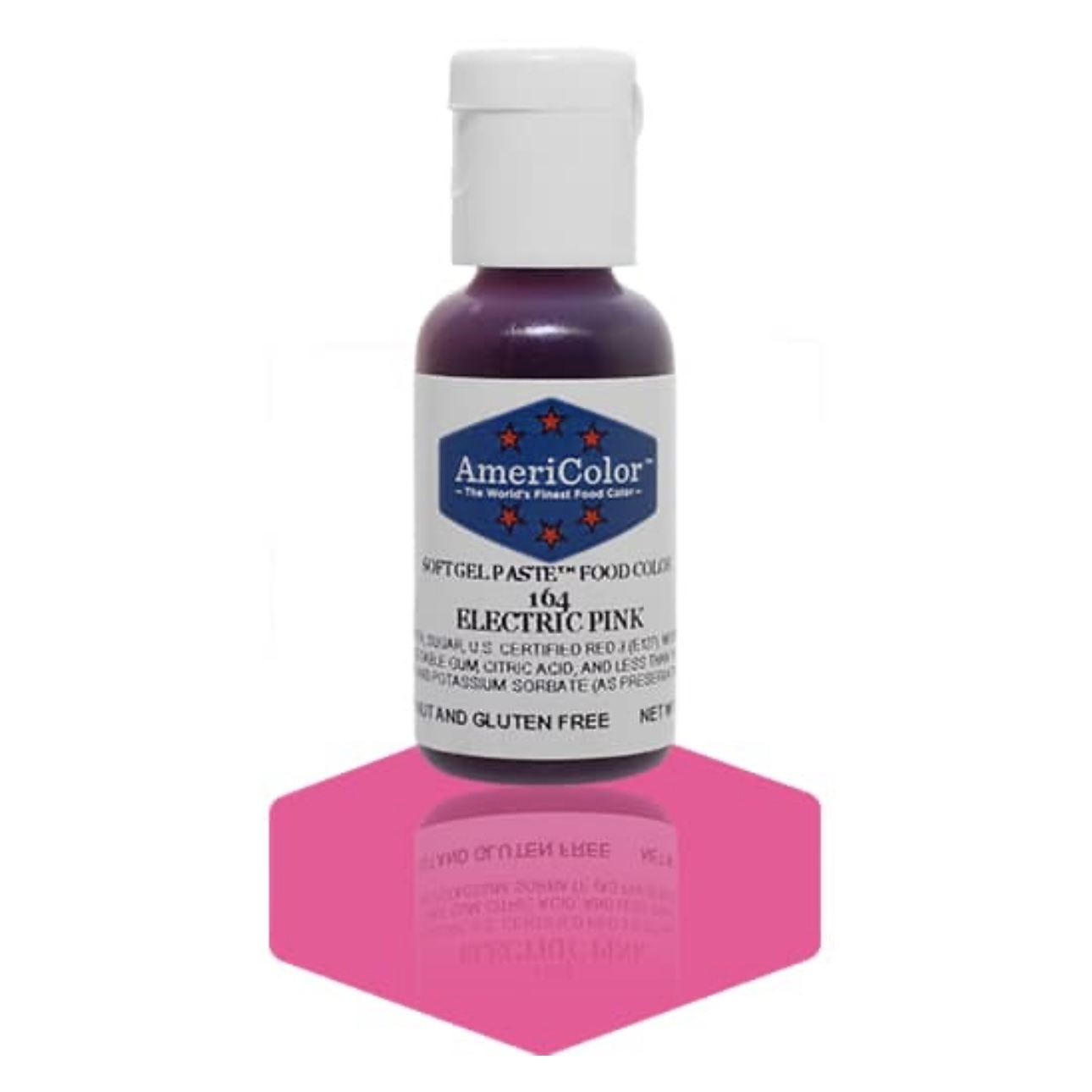 AmeriColor Soft Gel Paste Food Colour Electric Pink 21g