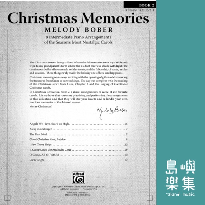 Christmas Memories, Book 2