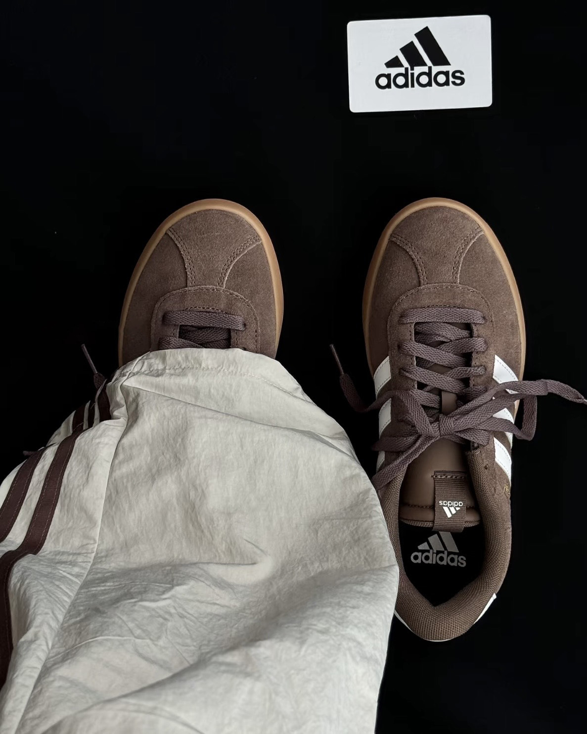 ADIDAS VL COURT 3.0 摩卡棕 白色 焦糖底 麂皮 男女鞋 JP7536 / 預購