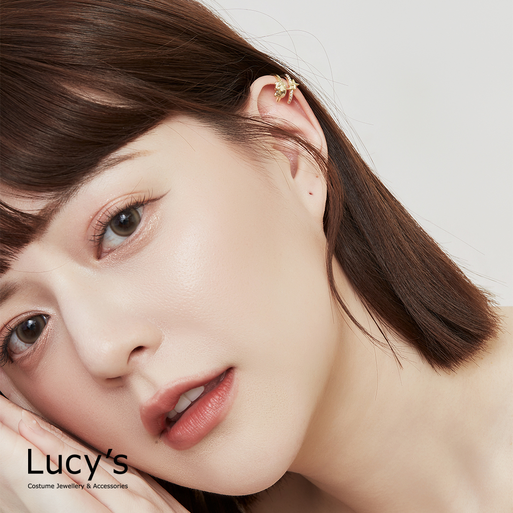 Lucy's X Hello Kitty 限量聯名 Star Charm 耳骨夾 (三色) (132315/132316/132317)