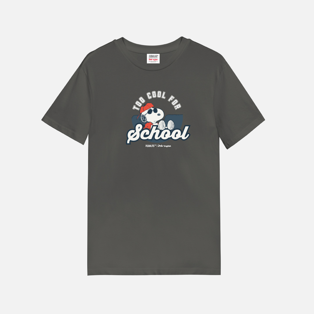 Too cool for school 史奴比聯名短T