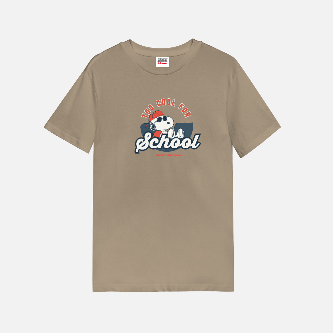 Too cool for school 史奴比聯名短T