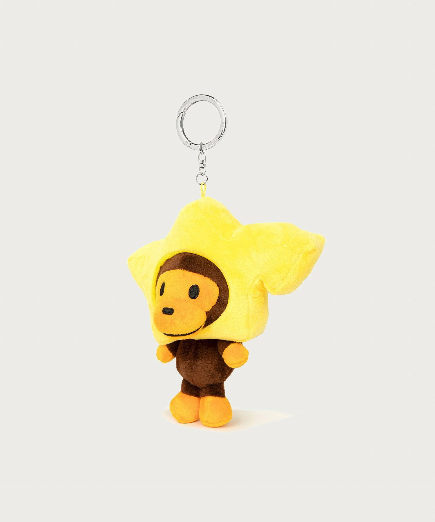 2026SS BAPE A BATHING APE BABY MILO STA PLUSH DOLL KEYCHAIN 15CM 星星 小猴子娃娃 吊飾 現貨 AM70182311