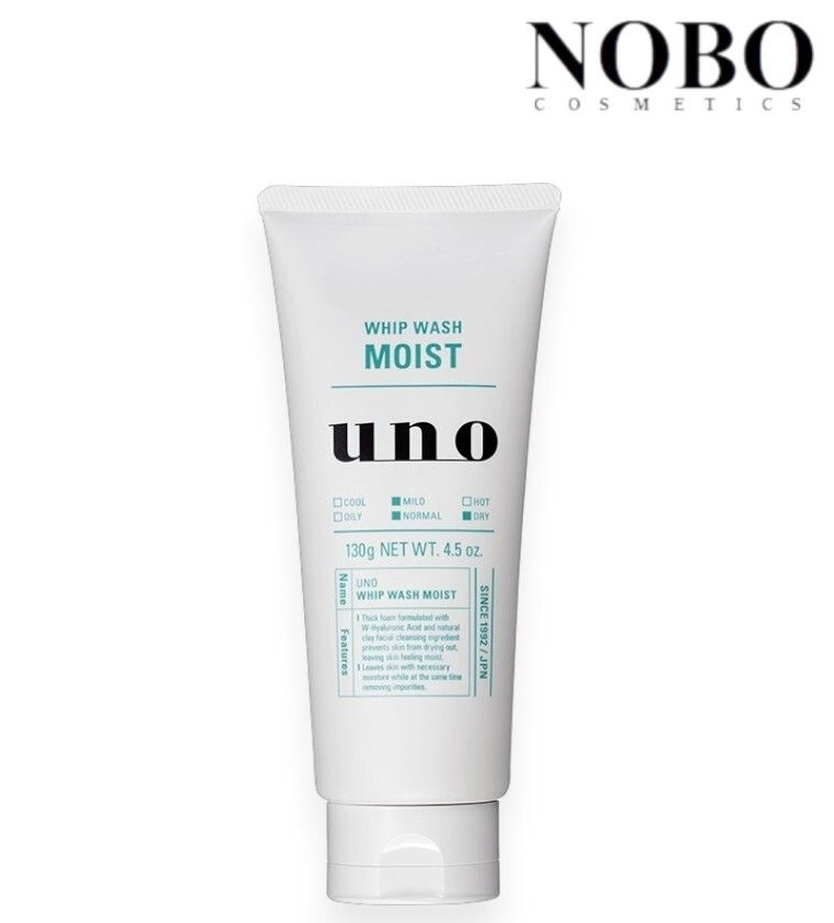 UNO! - Whip Wash Moist Cleansing Foam 130g (Parallel Import)