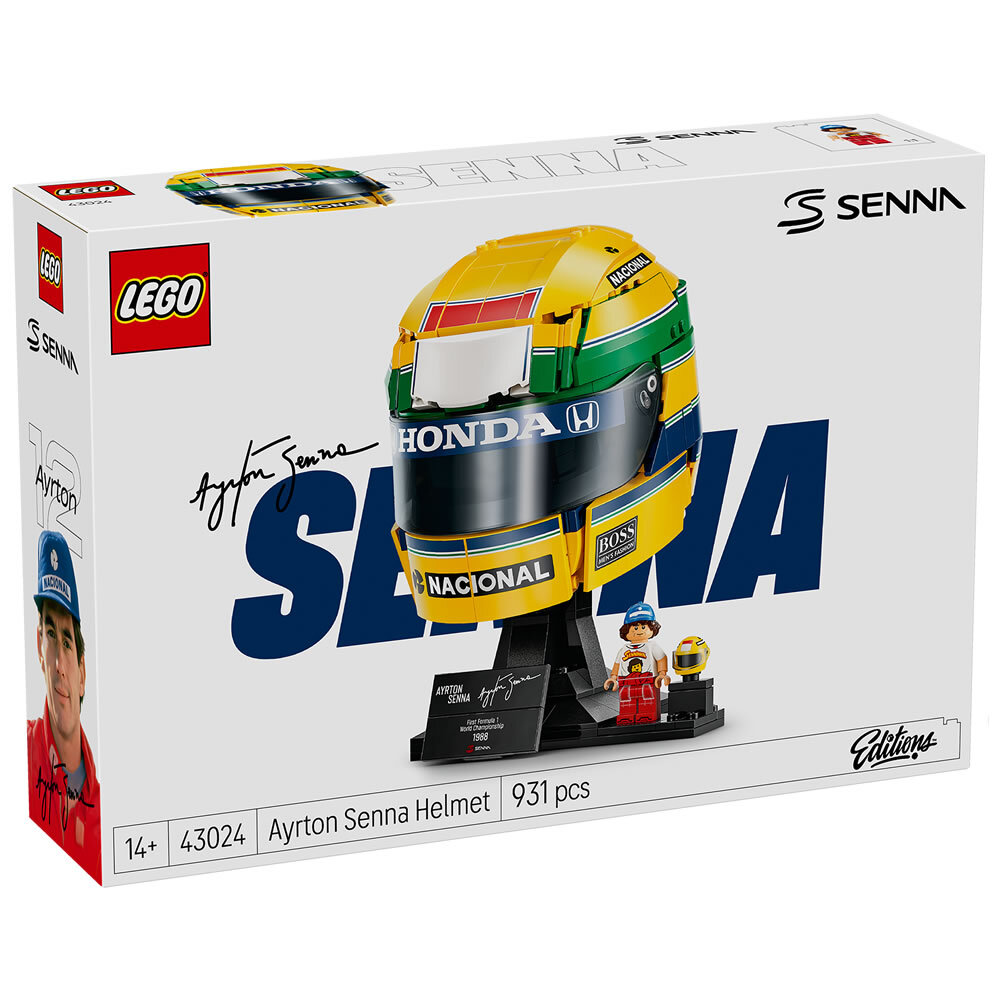 LEGO 43024 樂高積木 43024 Editions系列 - Ayrton Senna 頭盔