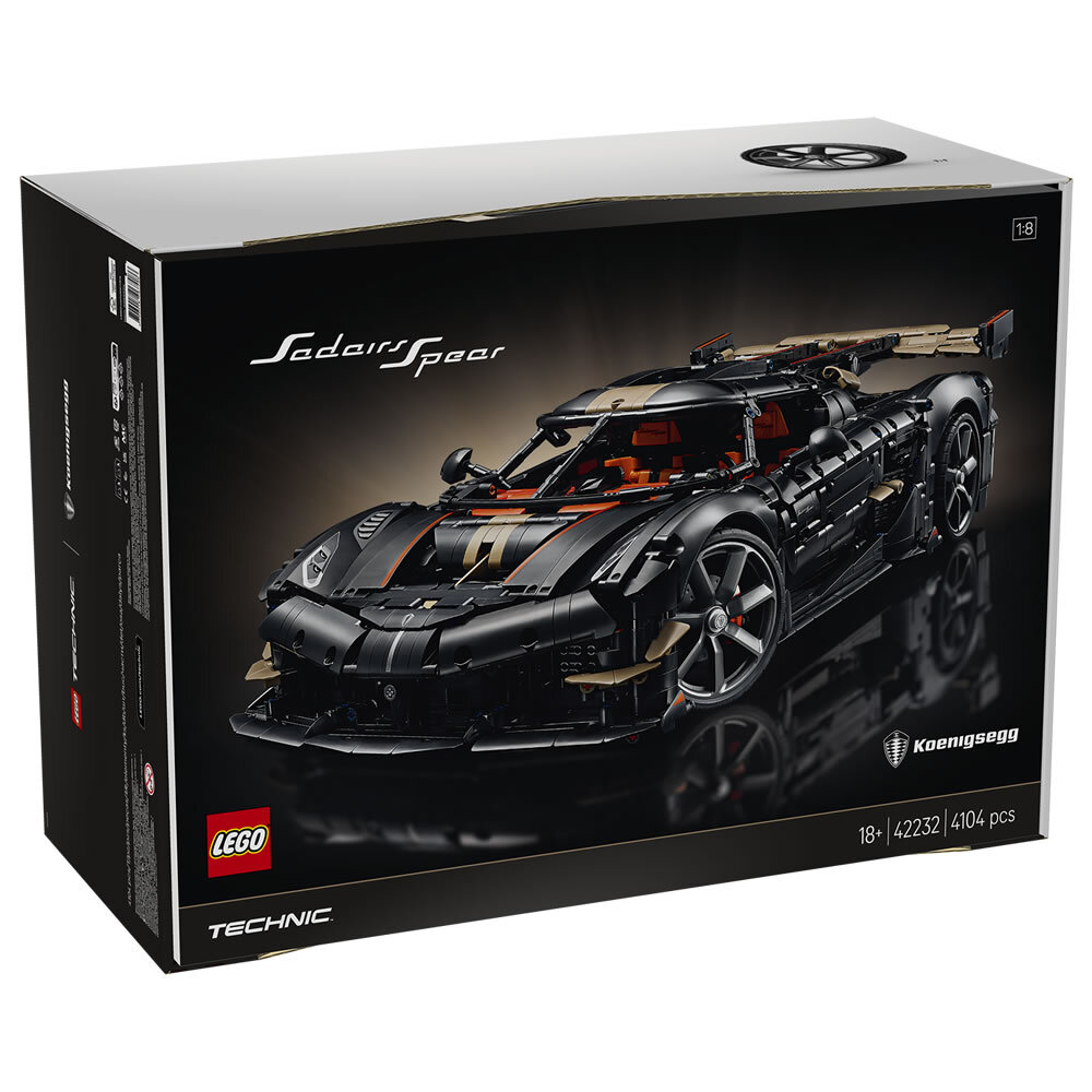 LEGO 42232 樂高積木 42232 Technic 科技系列 - Koenigsegg Sadair's Spear 巔峰超跑