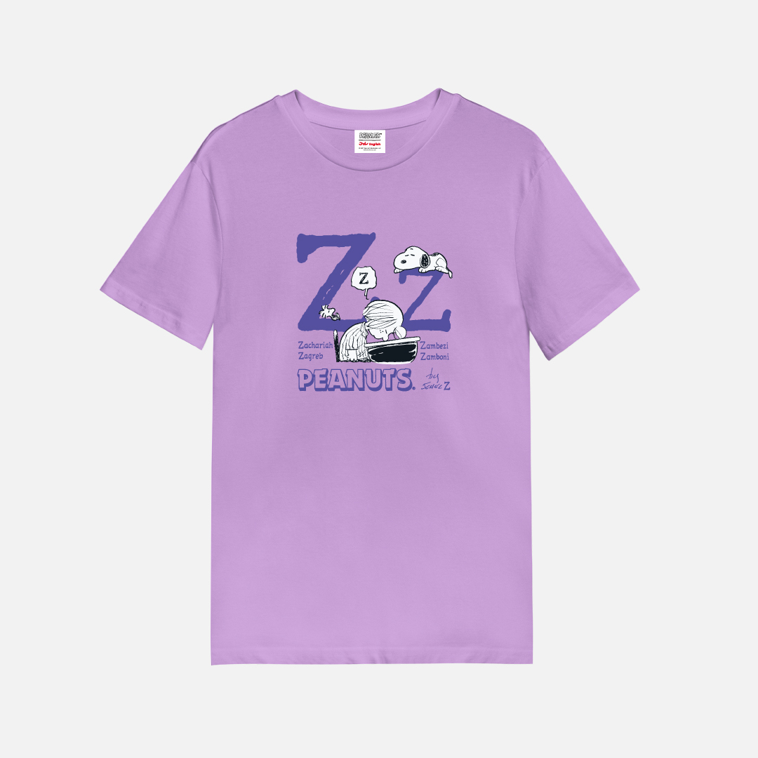 Zzz 史奴比聯名短T