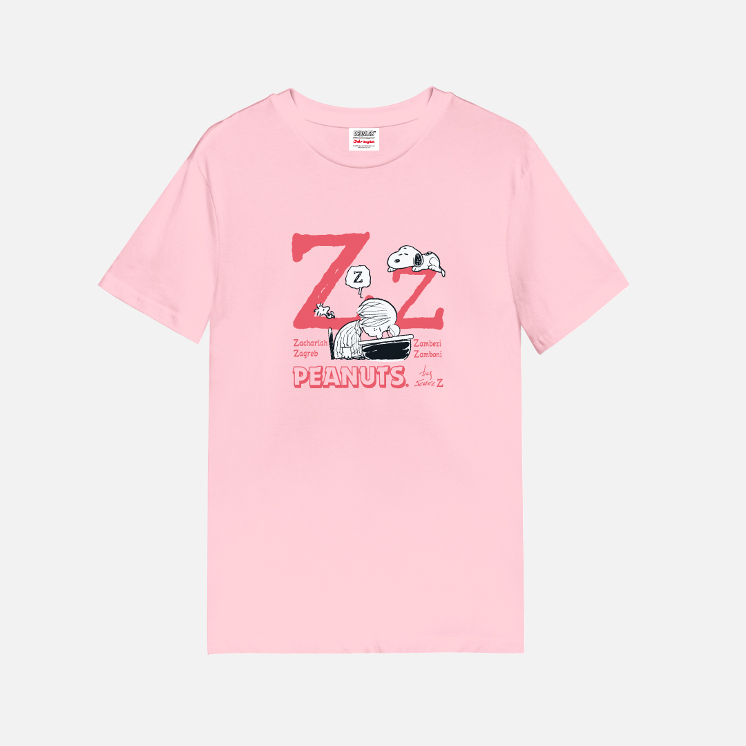 Zzz 史奴比聯名短T