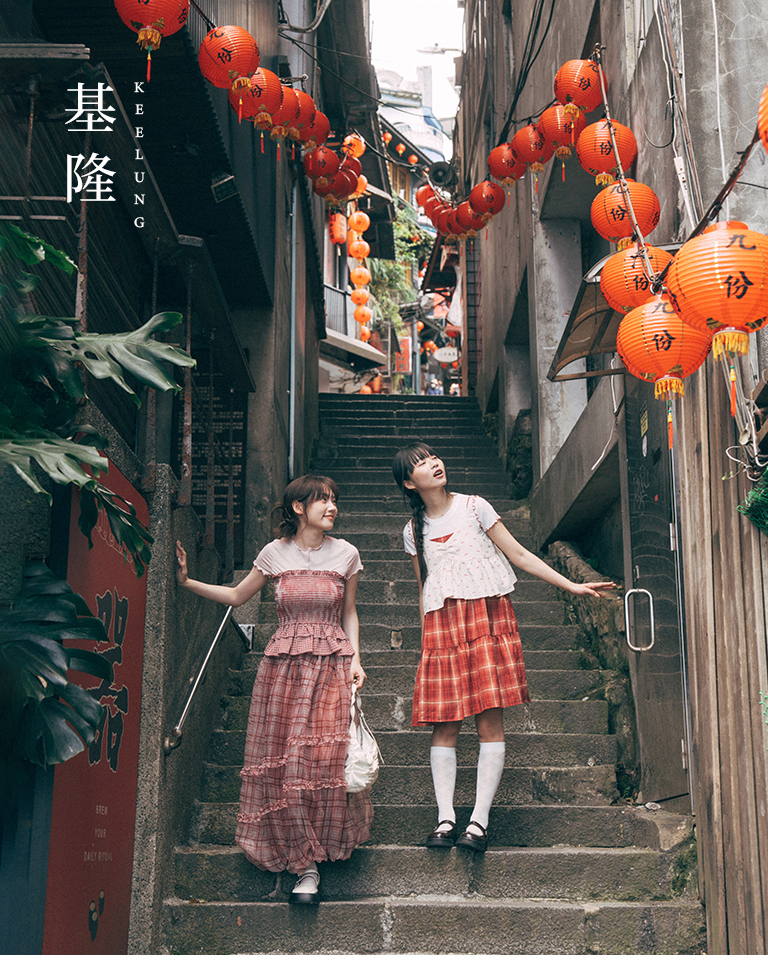 Plaid ruffled cake mesh spliced ??flower bud long skirt, available in two colors.【03021778】in stock+pre-order
